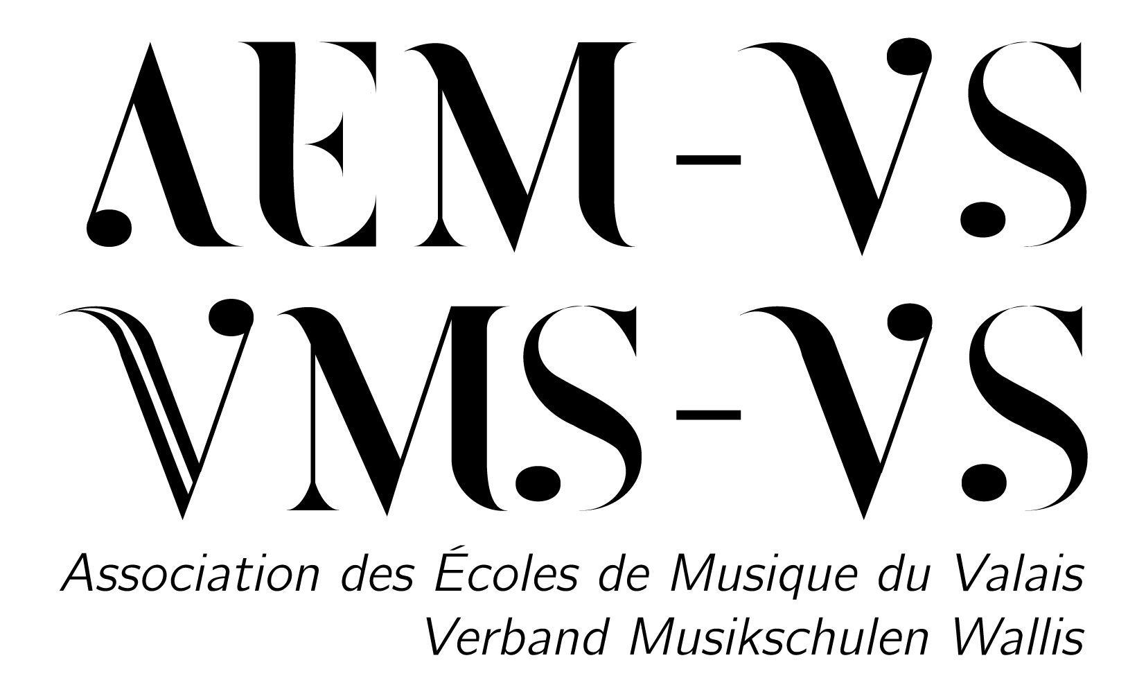 logo de l'Association des Écoles de Musique du Valais